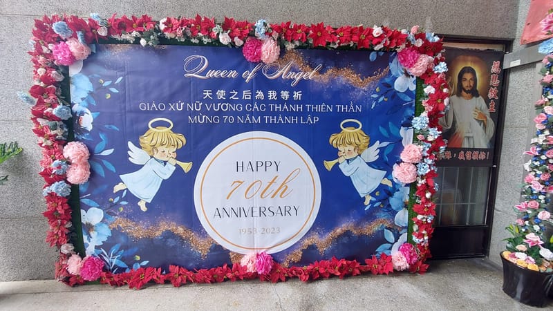 聖堂剛於7月30日慶祝建堂70周年。