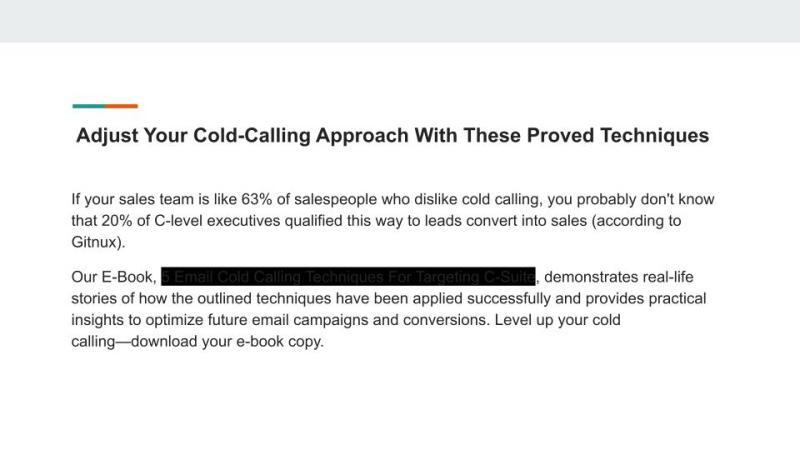 Lead-Generation Ad for an Industry Newsletter