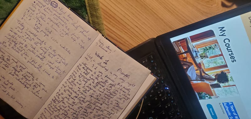 A Year of Writing to Uncover the Authentic Self