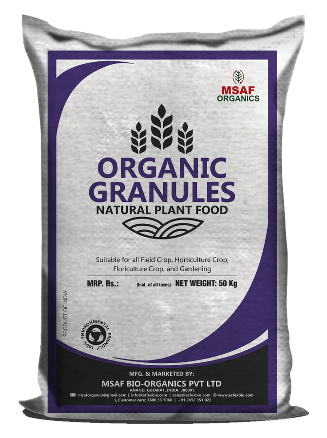 ORGANIC GRANULES