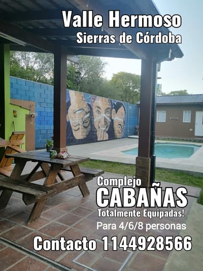 Complejo CABAÑAS (en Valle Hermoso)