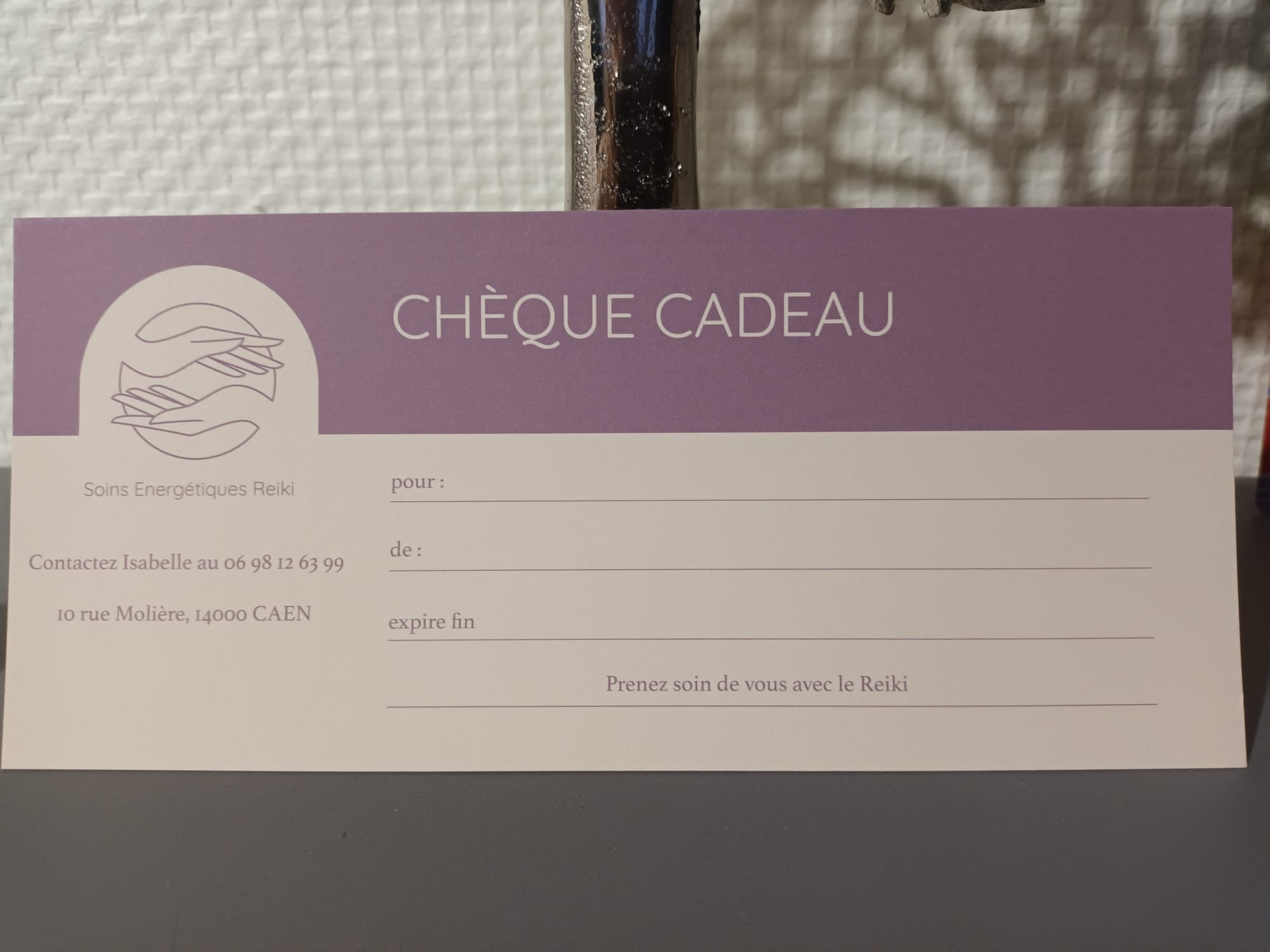 CHEQUE CADEAU