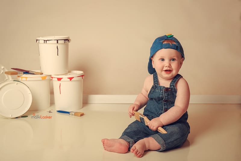 איזה גיל מדהים לצילומים! יום הולדת ראשון - איך לא, חגיגה?! מומלץ עם עוגה.