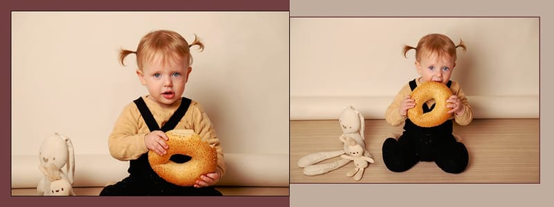 איזה גיל מדהים לצילומים! יום הולדת ראשון - איך לא, חגיגה?! מומלץ עם עוגה.