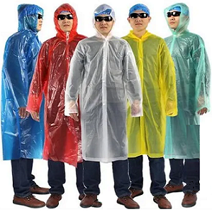 PVC / Disposal rain coat