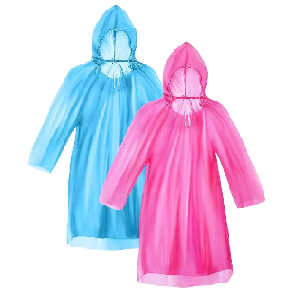 PVC / Disposal rain coat