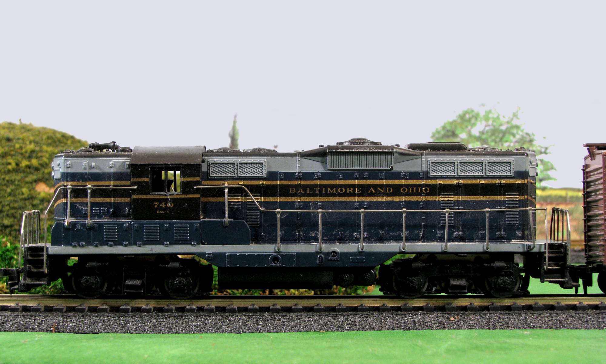 Assorted Locomotives and Cars