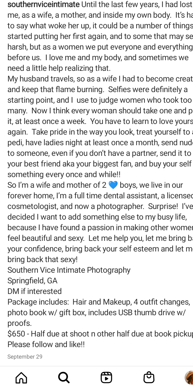 About Southern Vice Intimate Photographer