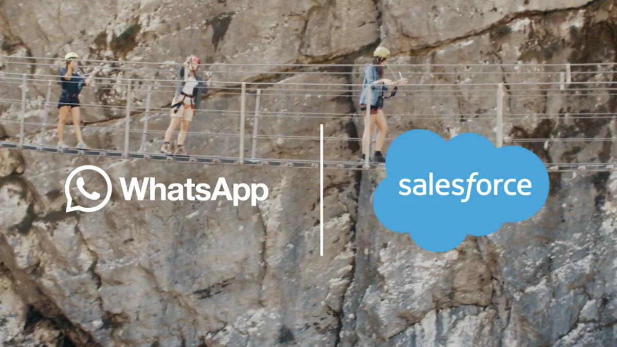 Salesforce com : and WhatsApp Launch WhatsApp Business Messaging for the Customer 360