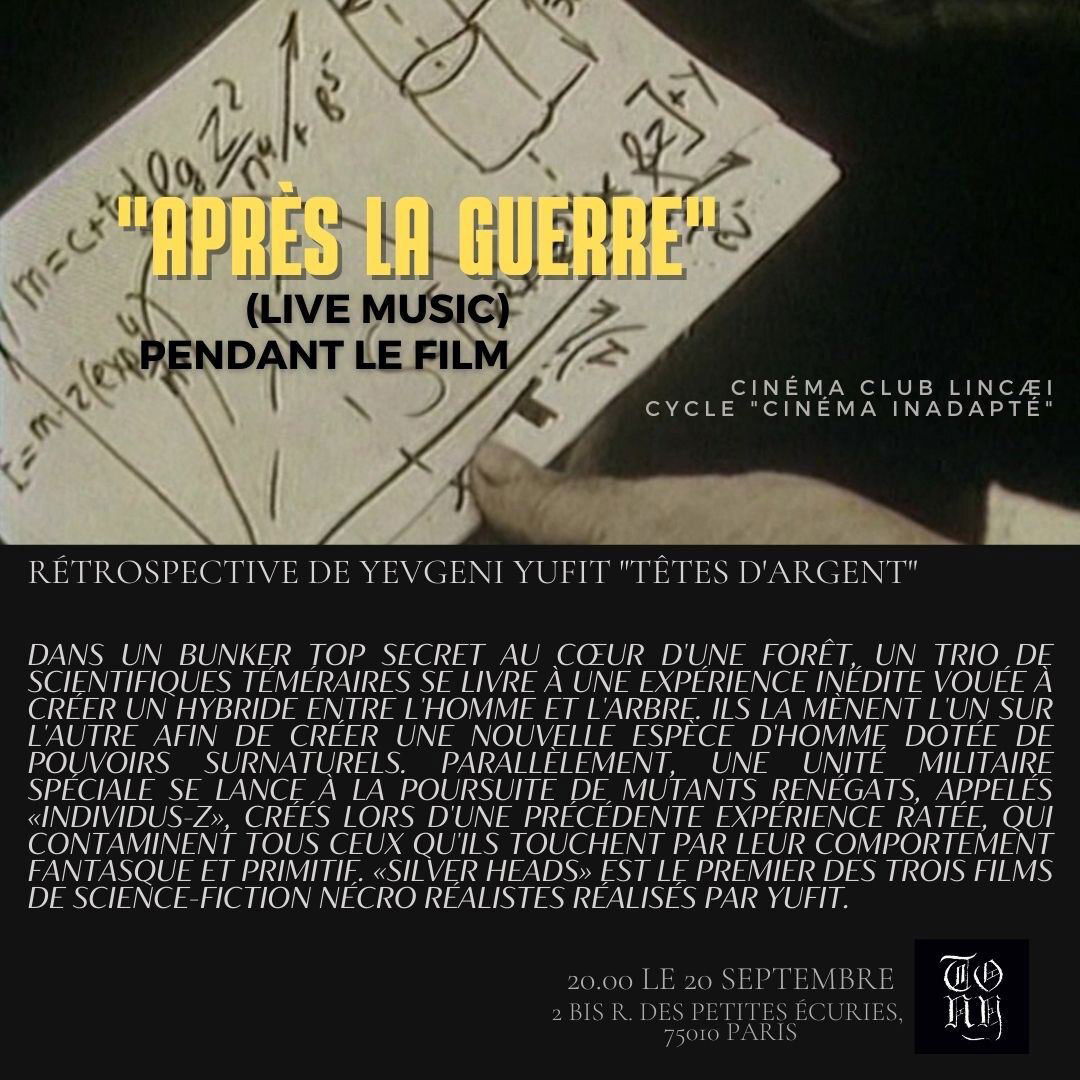 CINÉMA CLUB LINCÆI Cycle "Cinéma Inadapté"