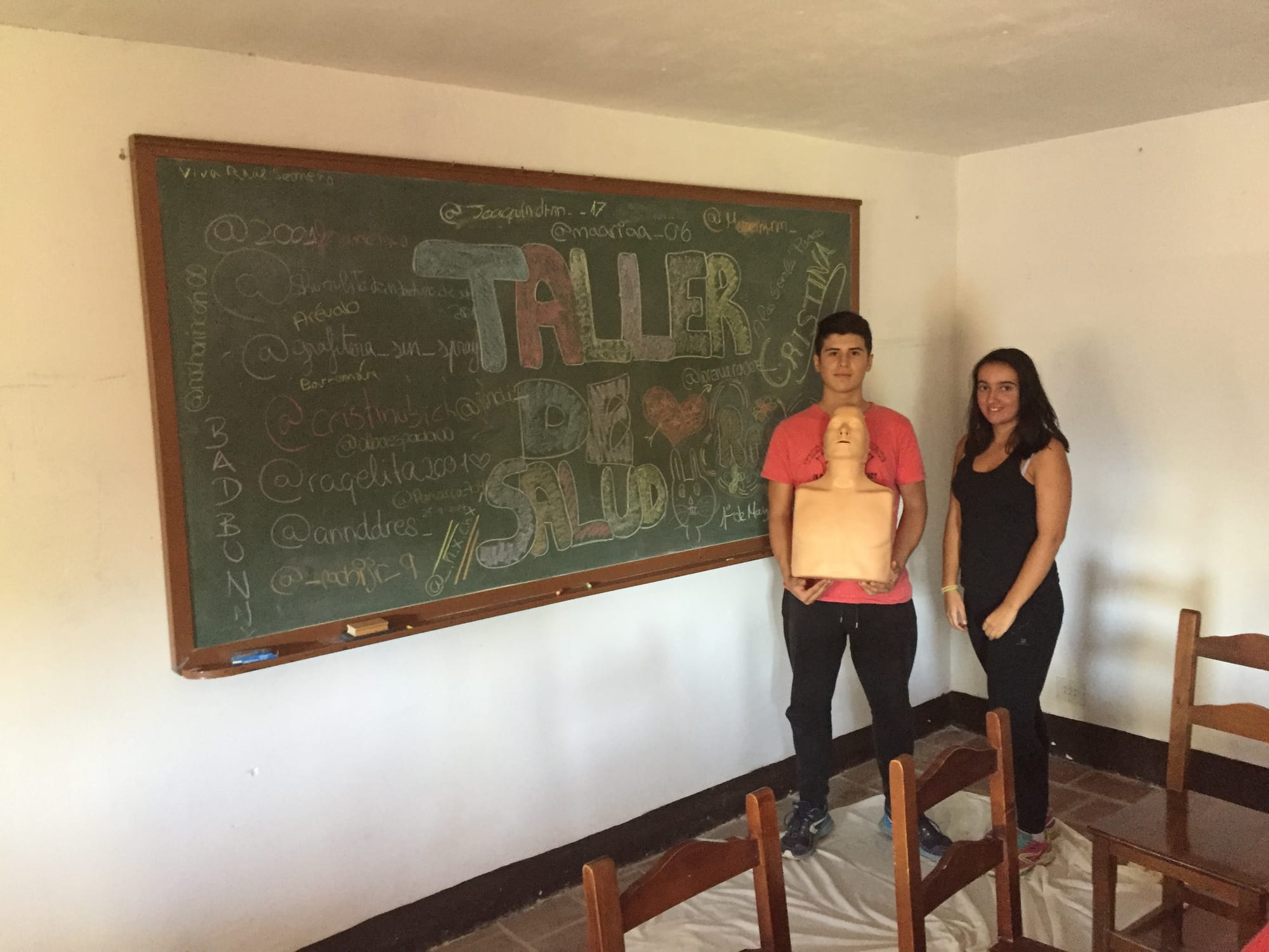 CURSO DE PRIMEROS AUXILIOS (Por Elena y Ángel)