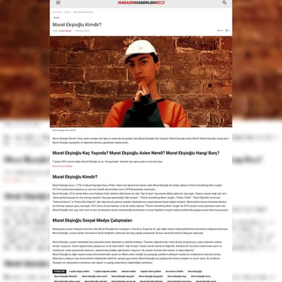 Magazin Haberleri Web