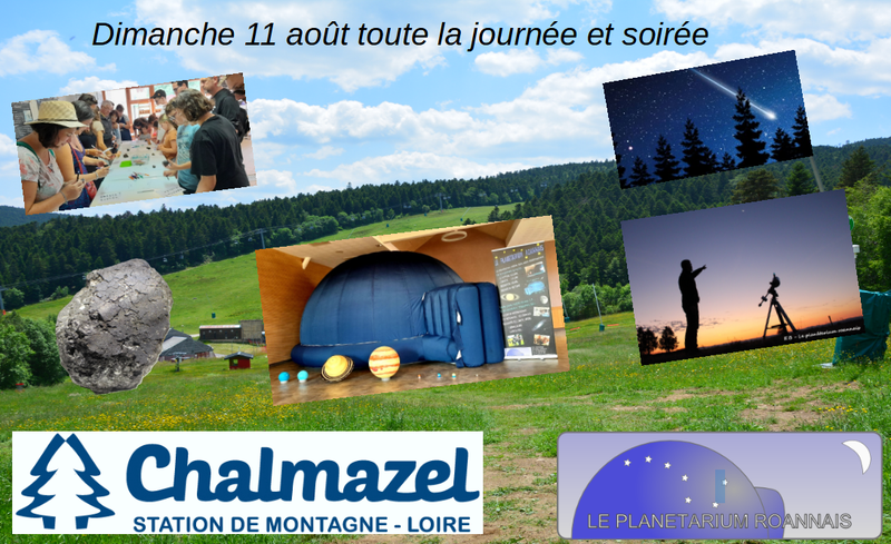 Nuit des étoiles à la station de Chalmazel