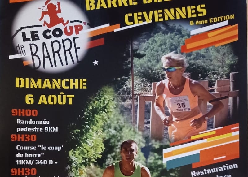4ème EPREUVE DU CHALLENGE 2023 - Le 6ème Coup de Barre à Barre des Cévennes