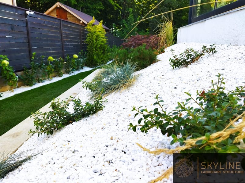 Amenajare gradina stil contemporan