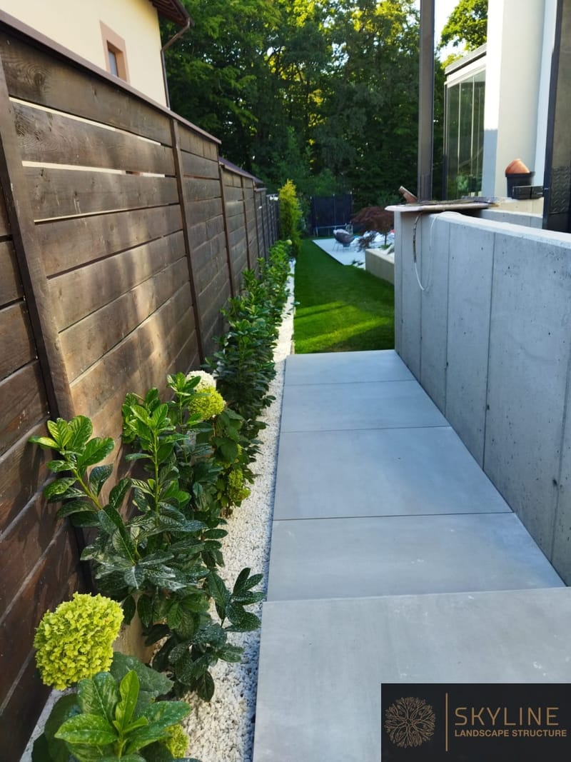 Amenajare gradina stil contemporan