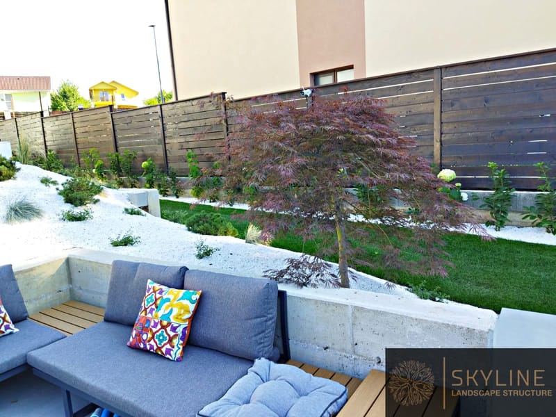 Amenajare gradina stil contemporan