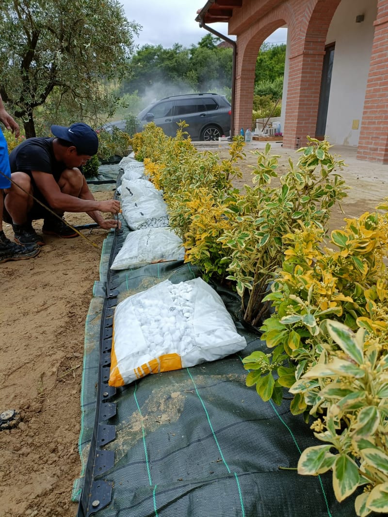 Amenajare curte stil mediteranian