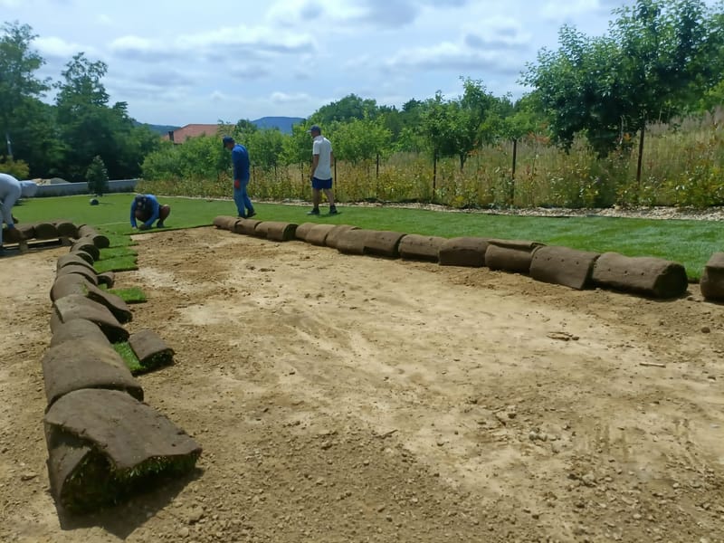 Amenajare curte stil mediteranian