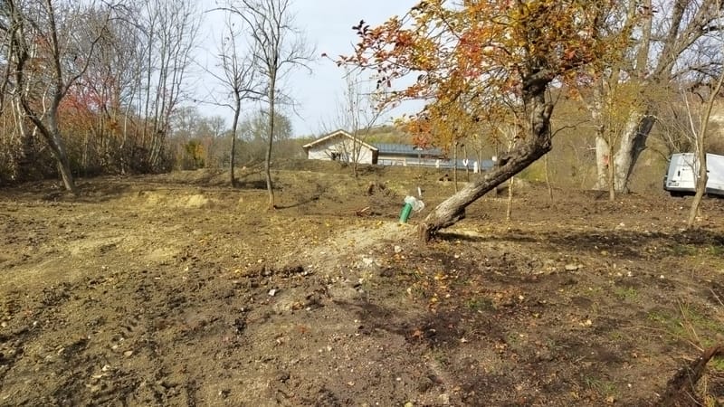 Pregatire teren pentru amenajare 