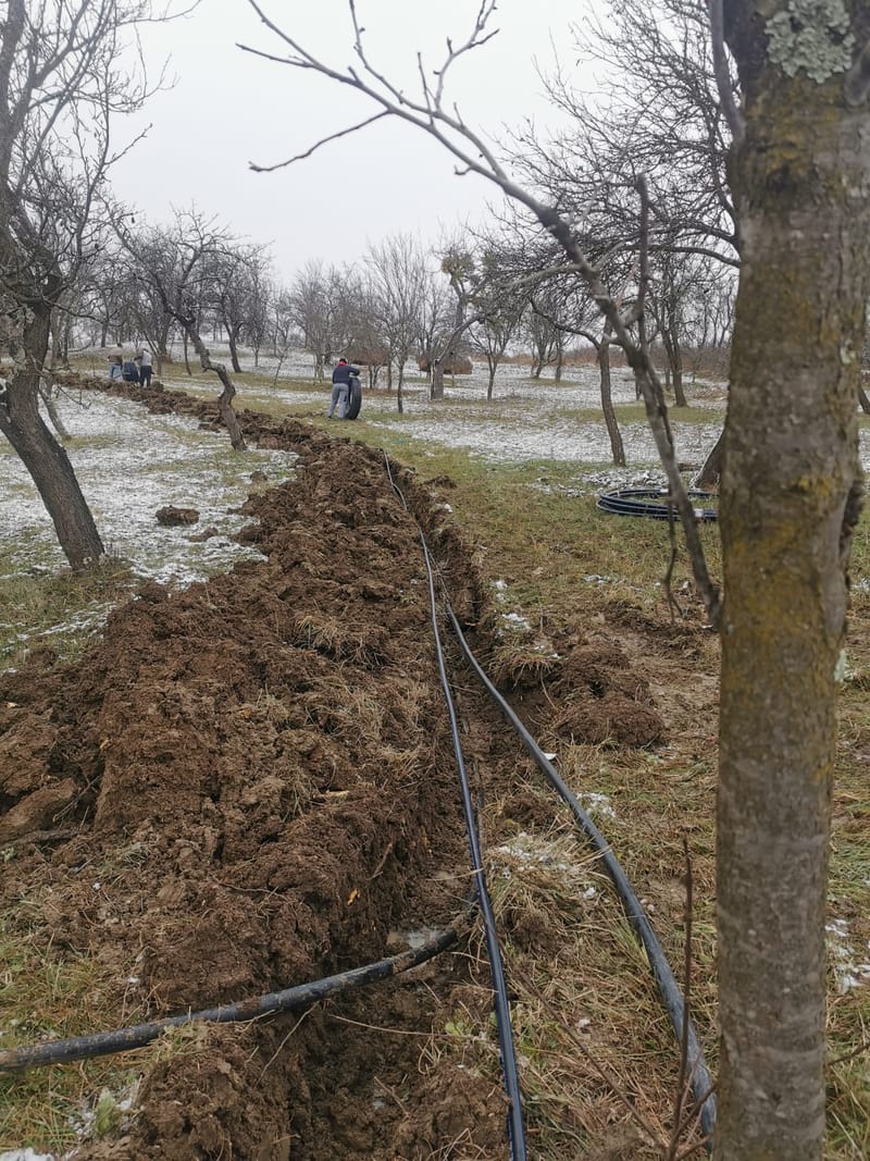 Sapatura conducte apa/gaz/canalizare