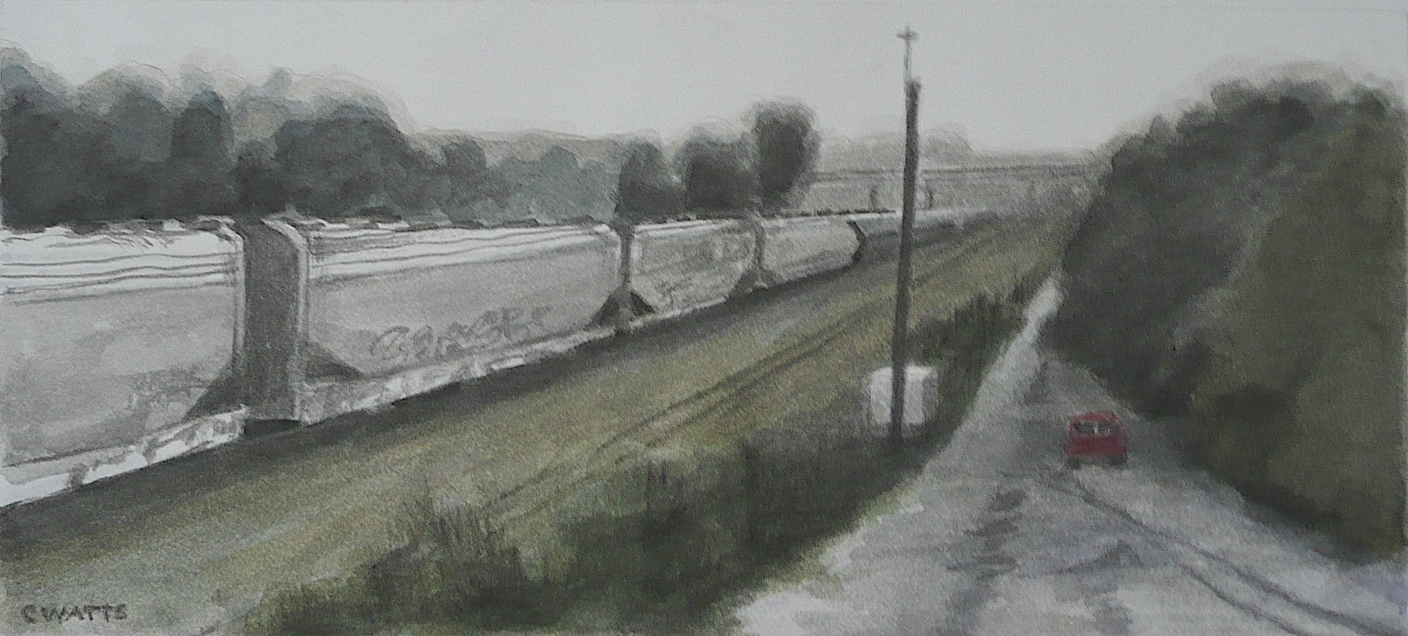 Train Alley - SOLD