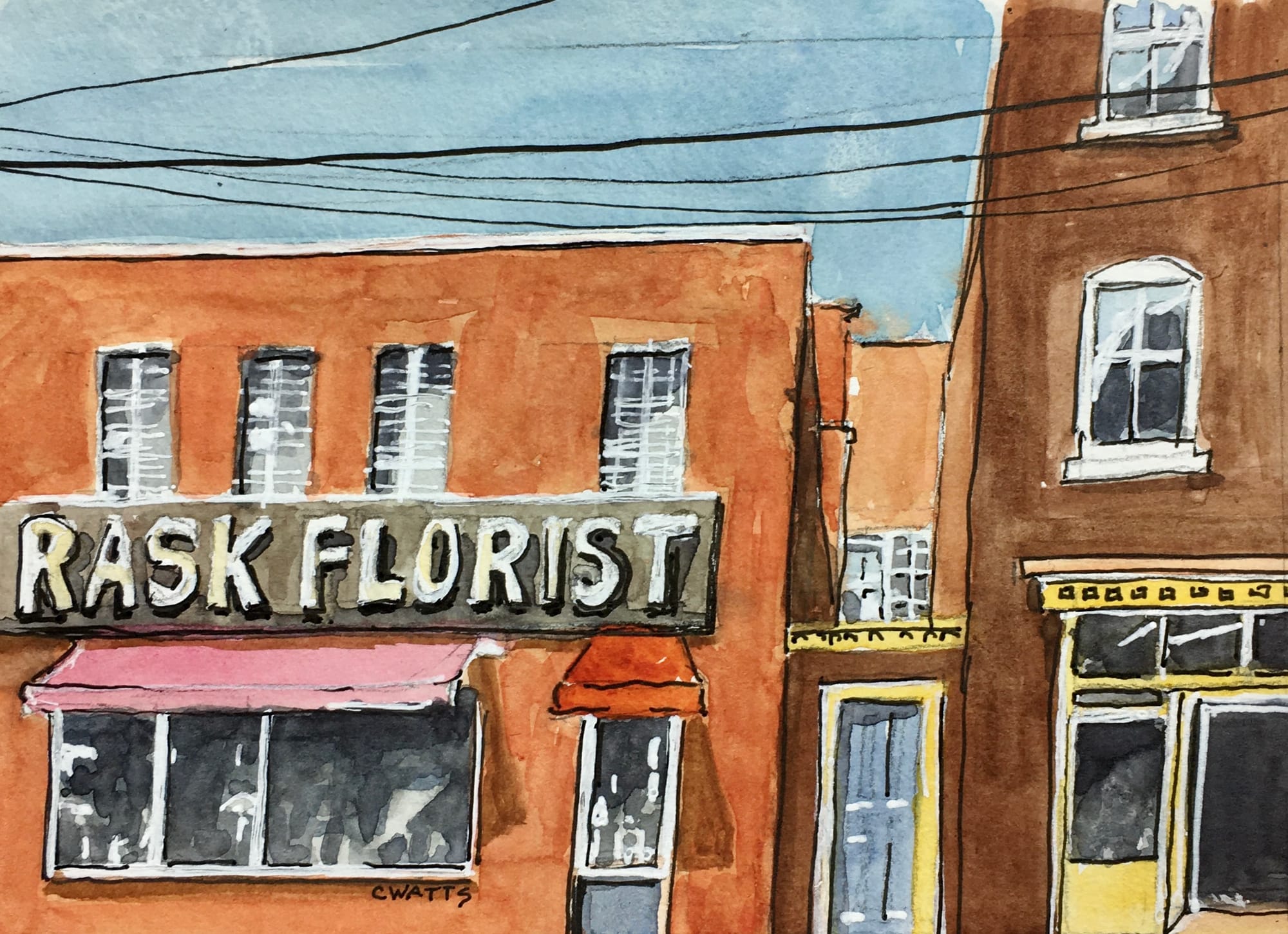 "Rask Florist"  SOLD