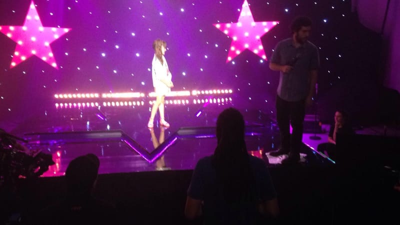 cenários montados em estúdio para foto e vídeo