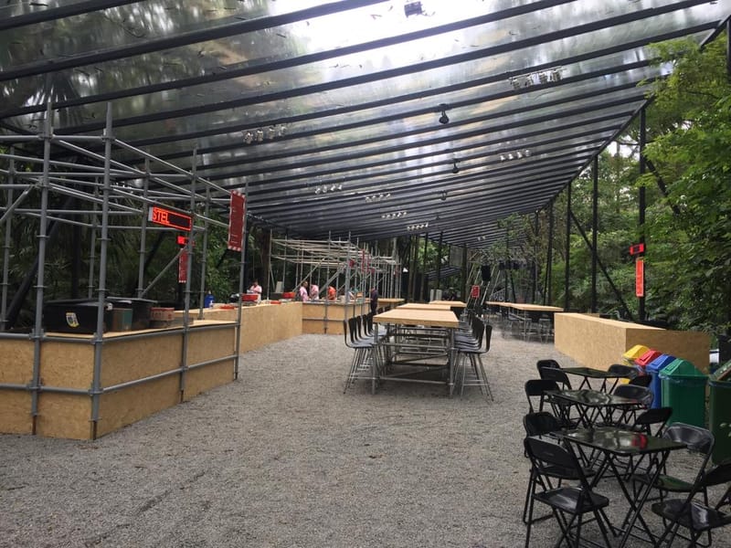 coberturas construídas em ferro sob medida