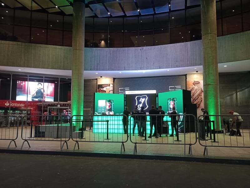 cenografia bilheteria