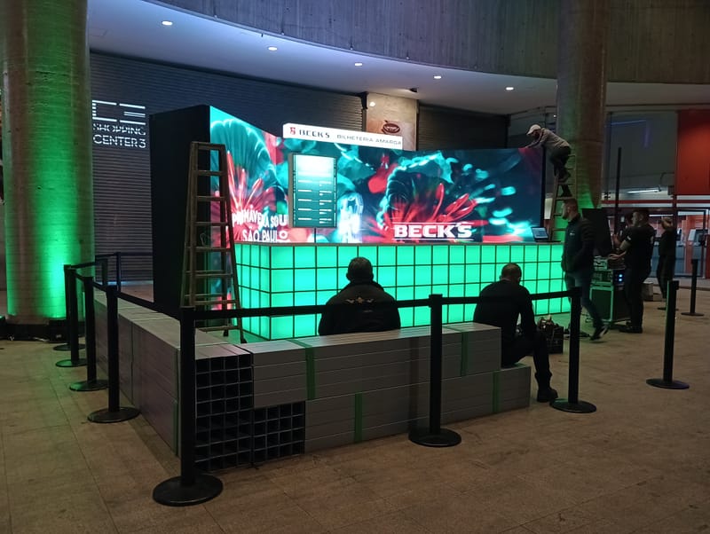 cenografia bilheteria