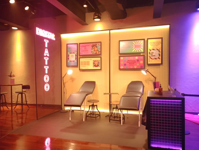 Cenografia Festa Spotify