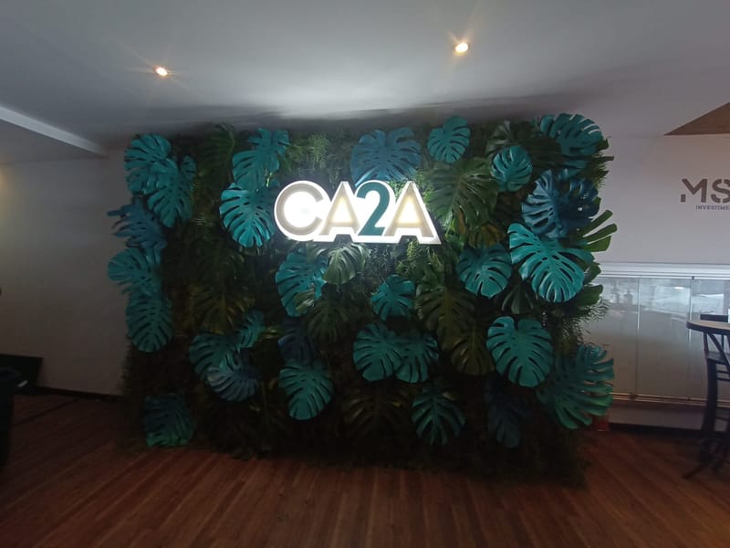 Cenografia Camarote CA2A no Show Coldplay