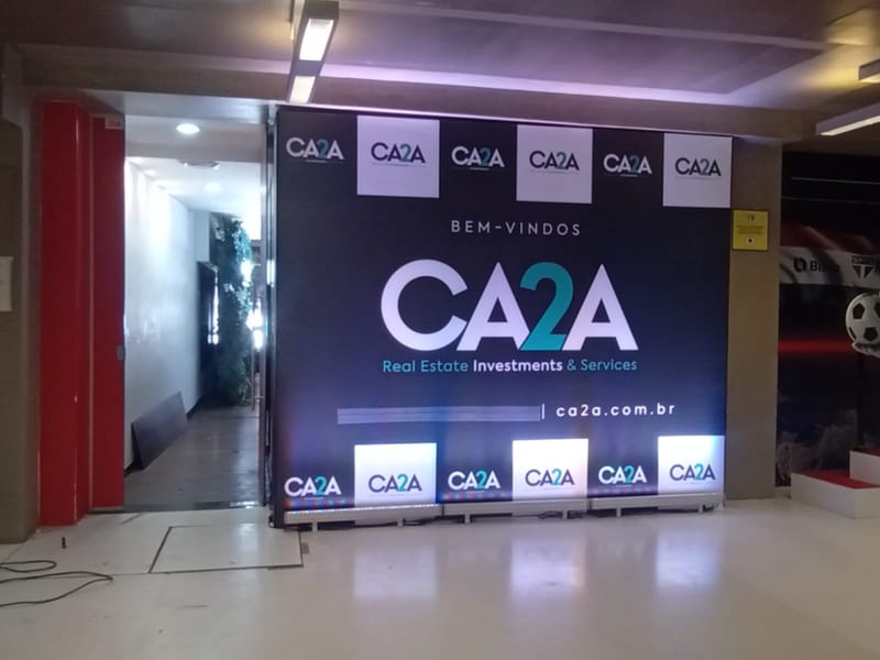 Cenografia Camarote CA2A no Show Coldplay