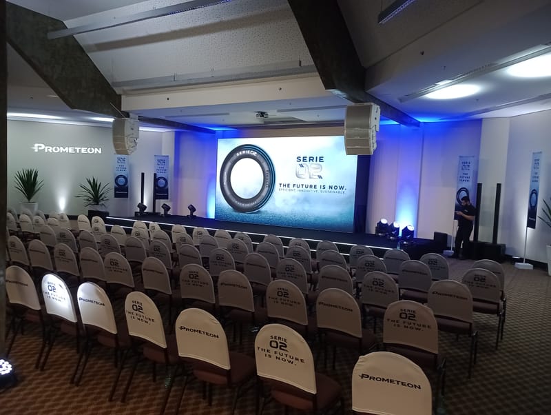 Cenografia para Empresa Prometeon em Goiânia