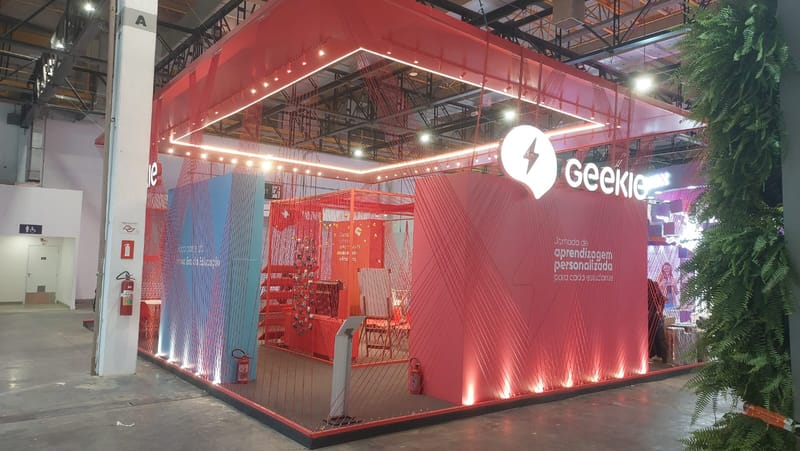 Estande Geekie - Feira Bett2024