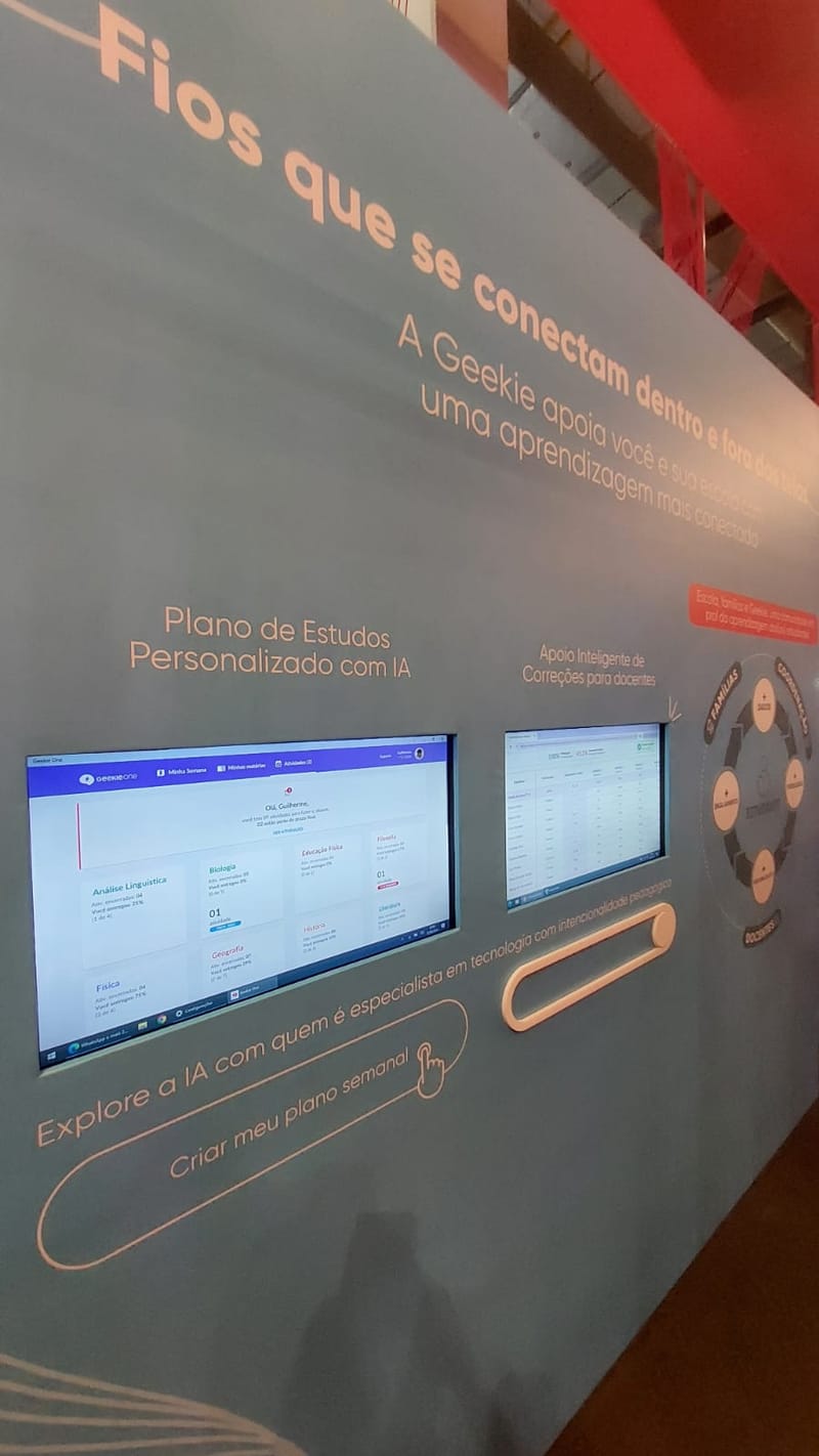 Estande Geekie - Feira Bett2024