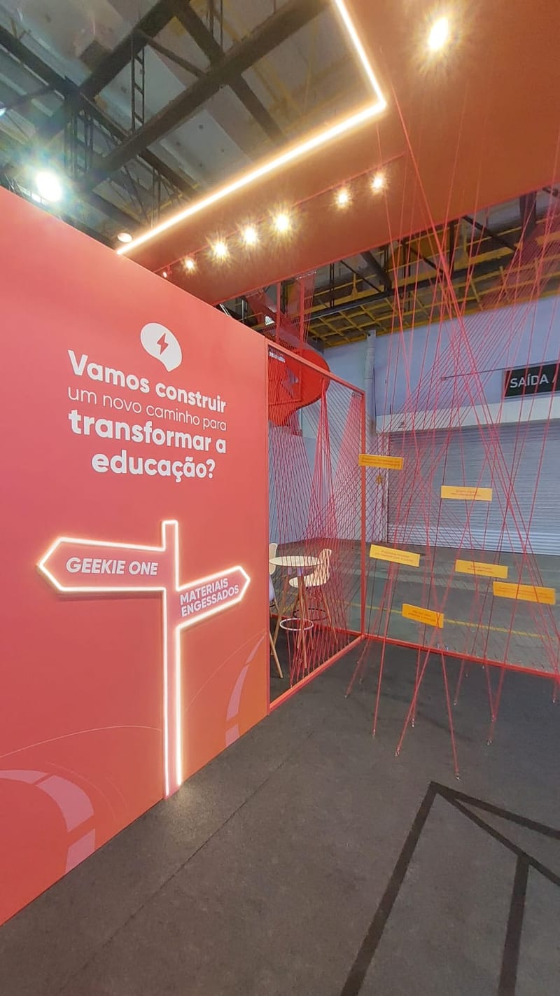 Estande Geekie - Feira Bett2024