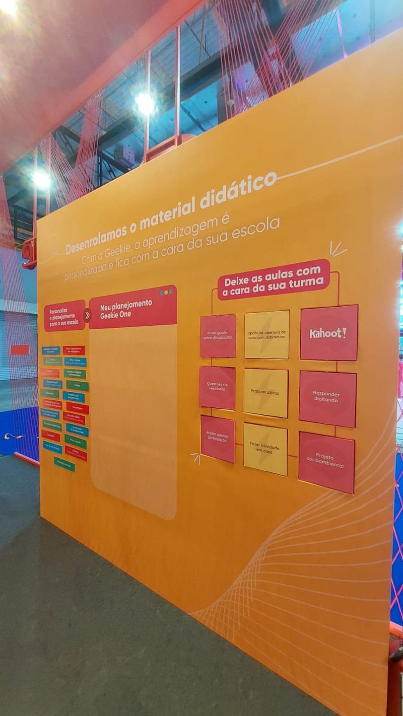 Estande Geekie - Feira Bett2024