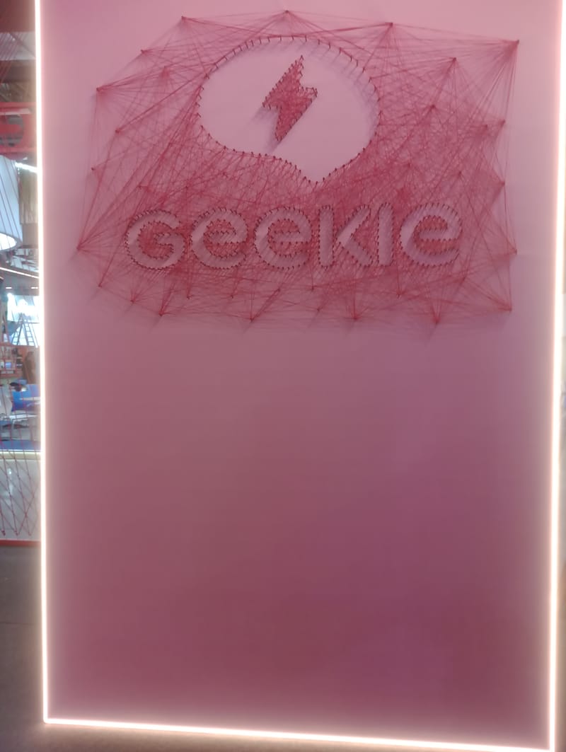Estande Geekie - Feira Bett2024
