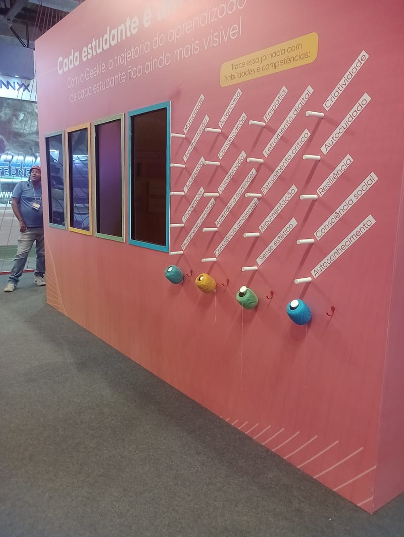 Estande Geekie - Feira Bett2024