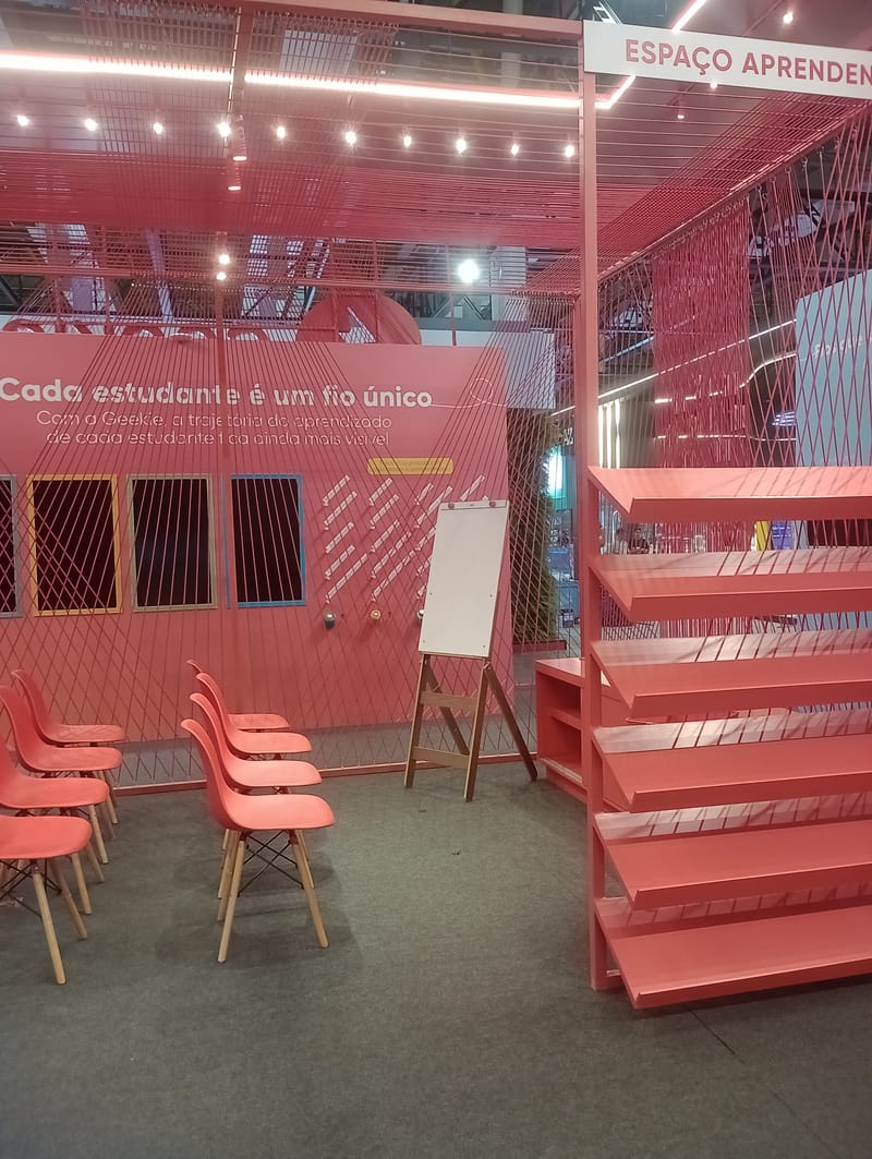 Estande Geekie - Feira Bett2024
