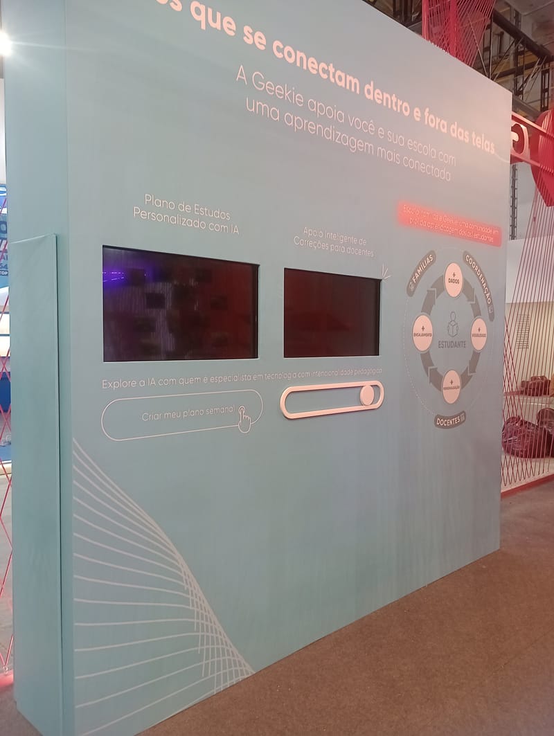 Estande Geekie - Feira Bett2024