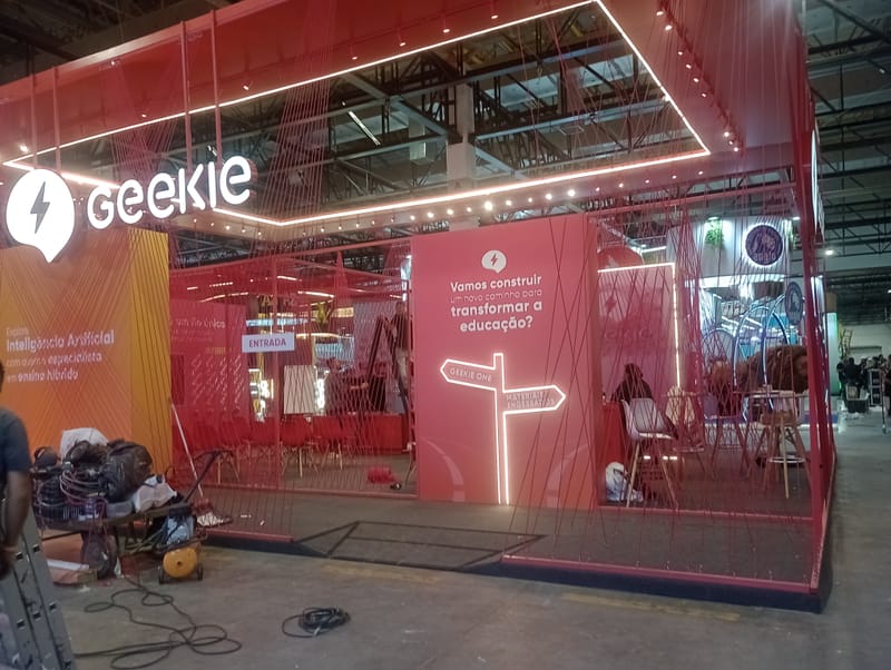 Estande Geekie - Feira Bett2024