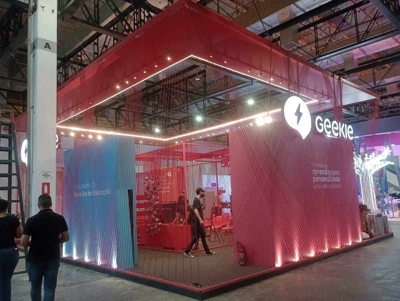 Estande Geekie - Feira Bett2024
