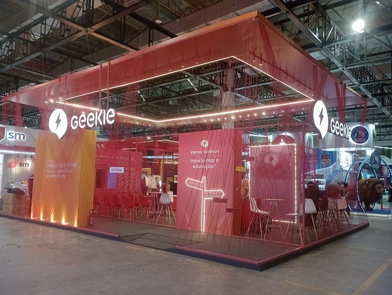 Estande Geekie - Feira Bett2024