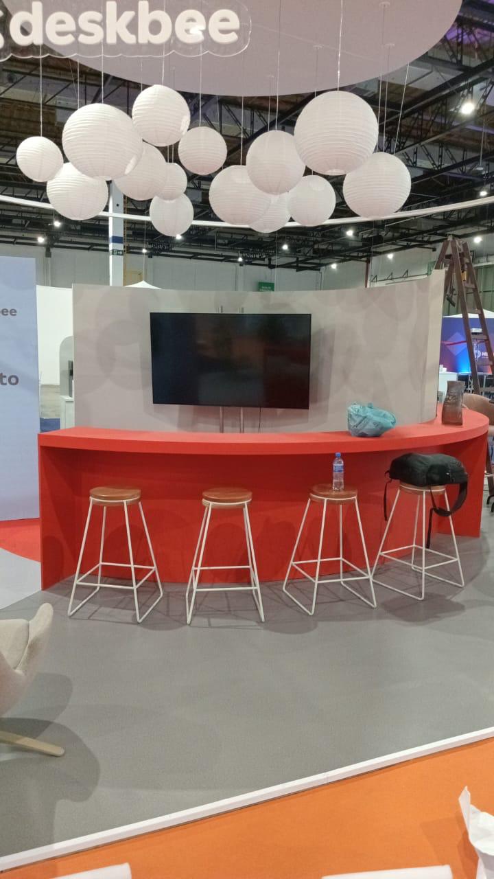 Estande Spaceplan / deskbee