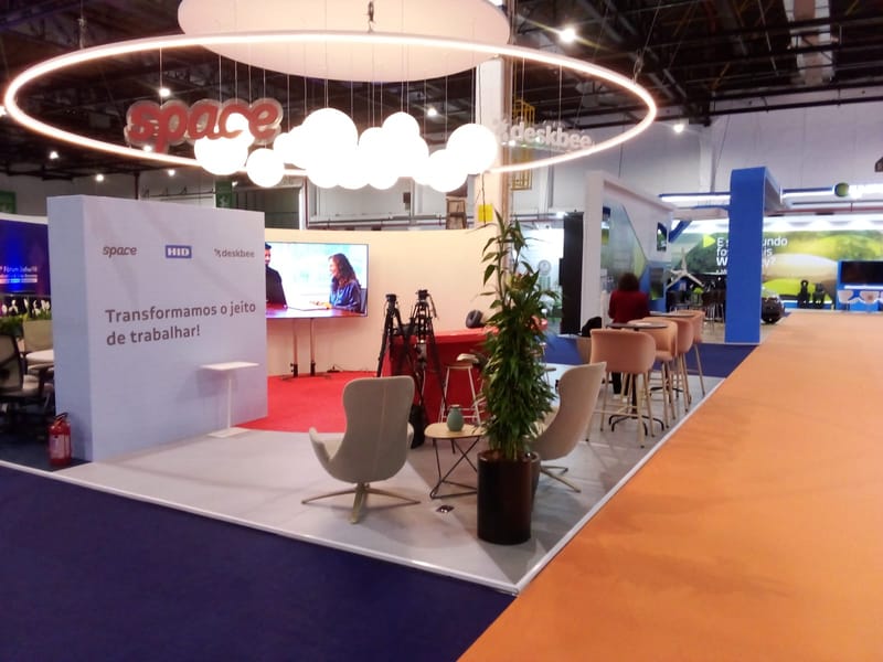 Estande Spaceplan / deskbee