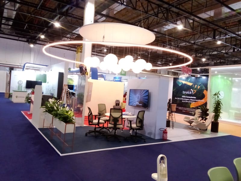 Estande Spaceplan / deskbee