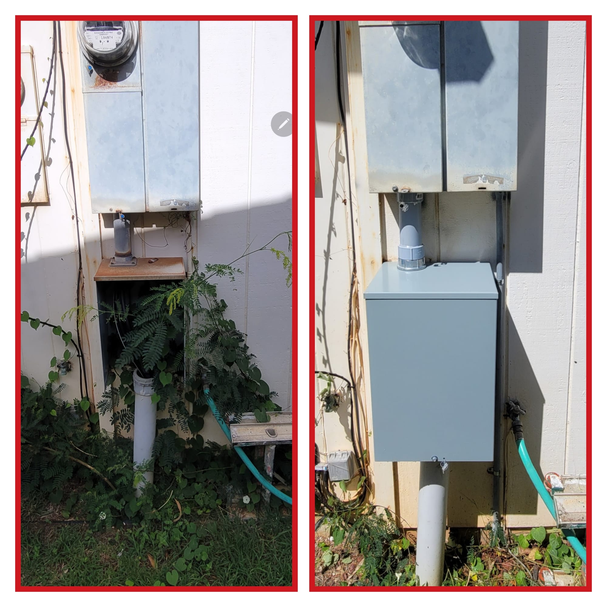 Before ↪️ After Panel Box